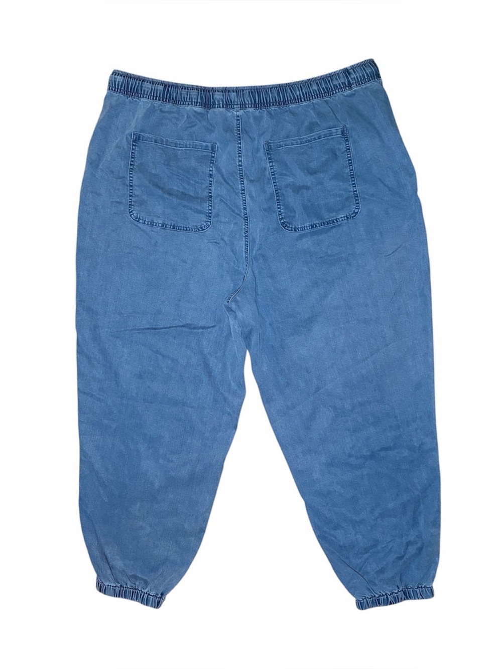 Time & Tru Women Drawstring Elastic Waist Parachute Relaxed Jogger XXL 22 - Picture 4 of 8